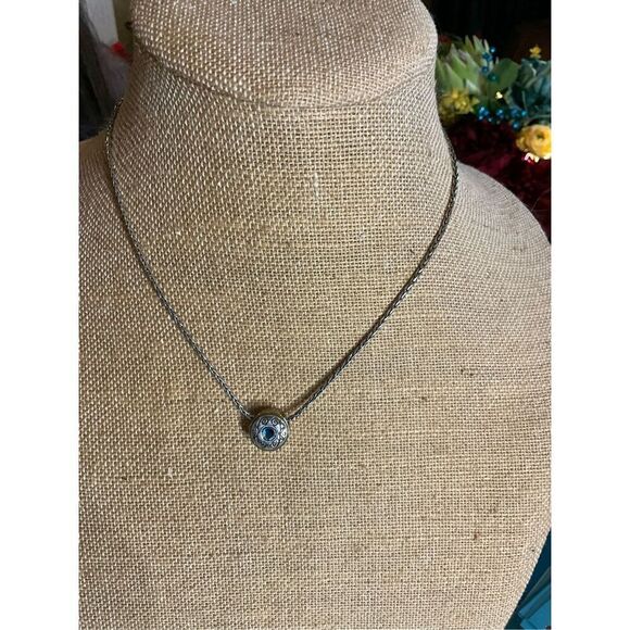 Brighton Reversible Topaz Pendant Necklace - Picture 1 of 13